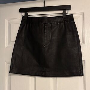 Helmut Lang Black Mini Skirt